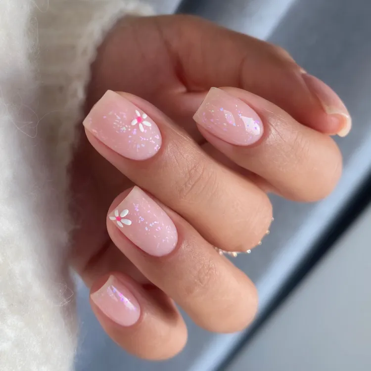 Maskuojanti kaučiukinė bazė su folija Rubber Base Foil, Powder Pink, Didier Lab