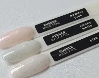 Maskuojanti kaučiukinė bazė su folija Rubber Base Foil, Pink, Didier Lab