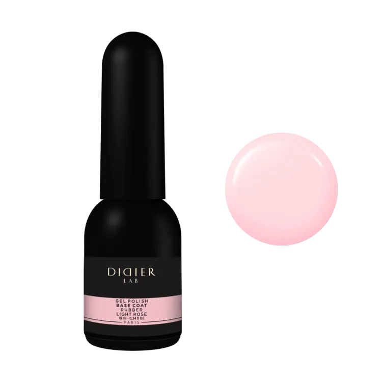 Maskuojanti kaučiukinė bazė Rubber base, Light rose, Didier Lab