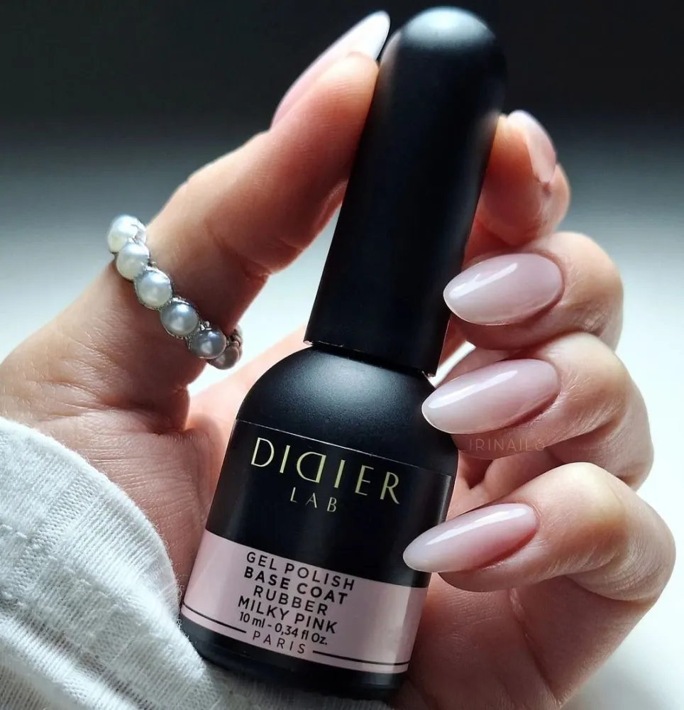 Maskuojanti kaučiukinė bazė Rubber base, Milky pink, Didier Lab