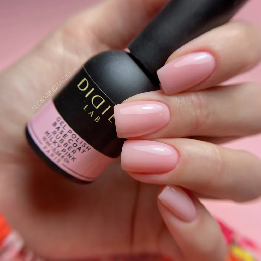 Maskuojanti kaučiukinė bazė Rubber base, Milky pink, Didier Lab
