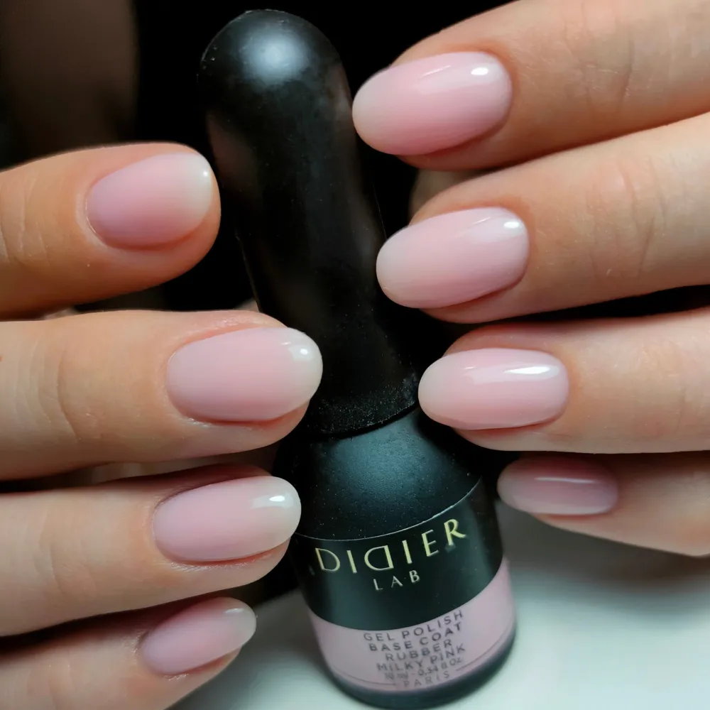 Maskuojanti kaučiukinė bazė Rubber base, Milky pink, Didier Lab