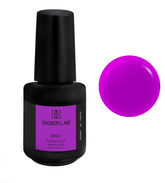 Builder Gel BBIO, Magenta Glass, Didier Lab