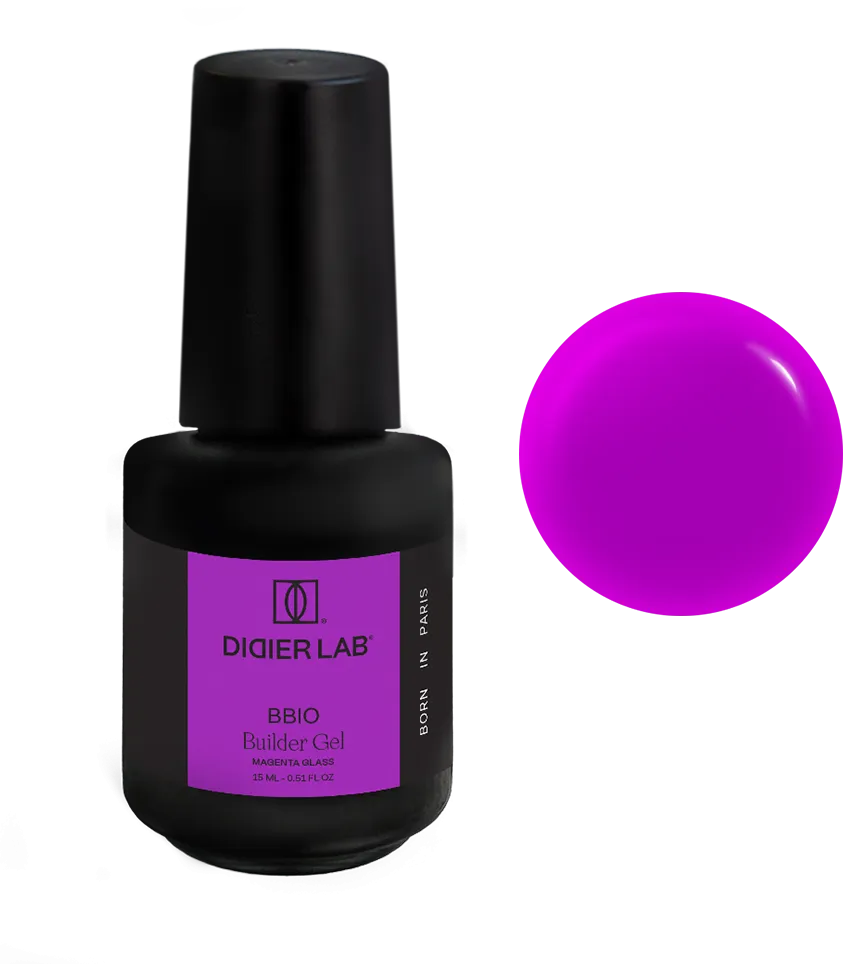 Builder Gel BBIO, Magenta Glass, Didier Lab