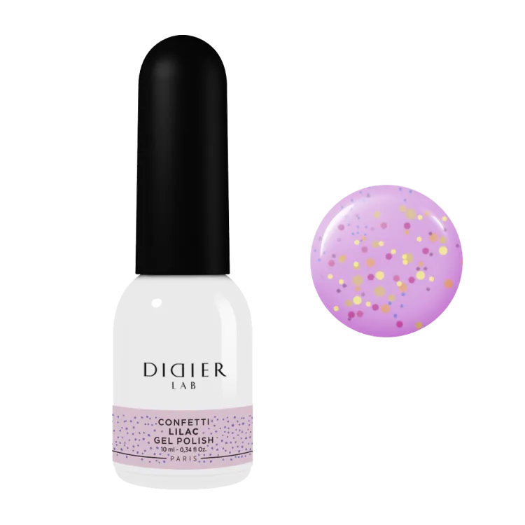 "Didier Lab" gelinis lakas "Confetti", Lilac
