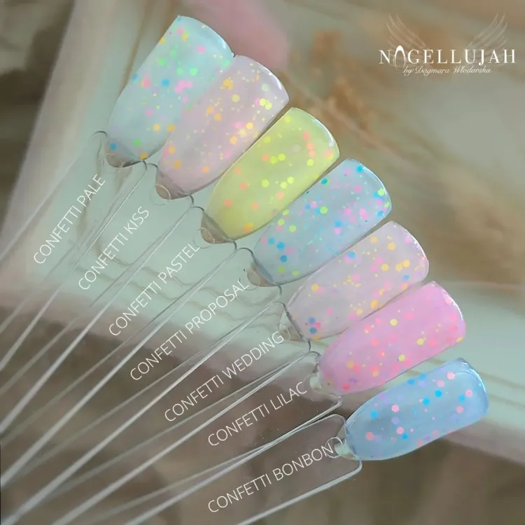 "Didier Lab" gelinis lakas "Confetti", Pale
