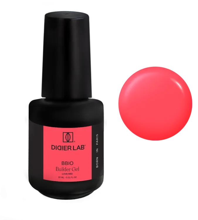 Builder Gel BBIO, Love Red, Didier Lab