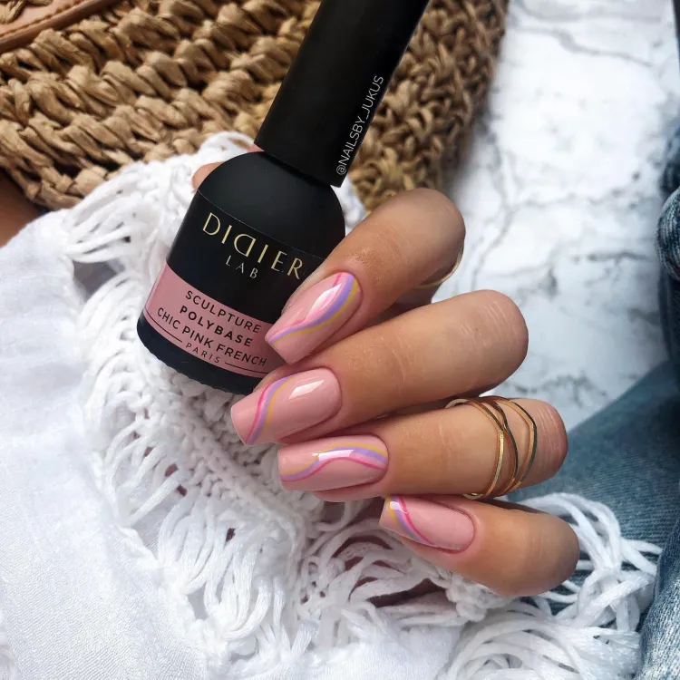Skulptūrinė polybazė Chic pink french, Didier Lab