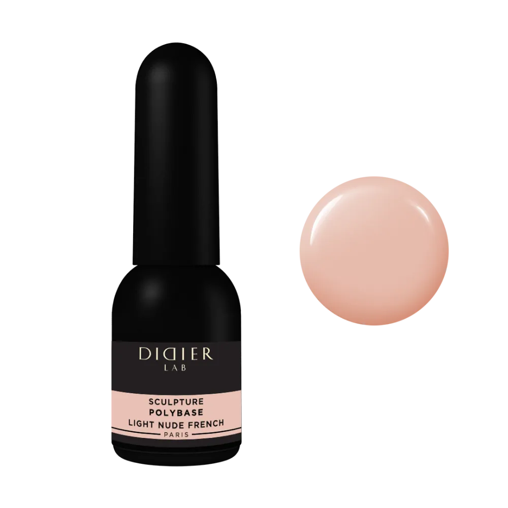 Skulptūrinė polybazė Light nude french, Didier Lab