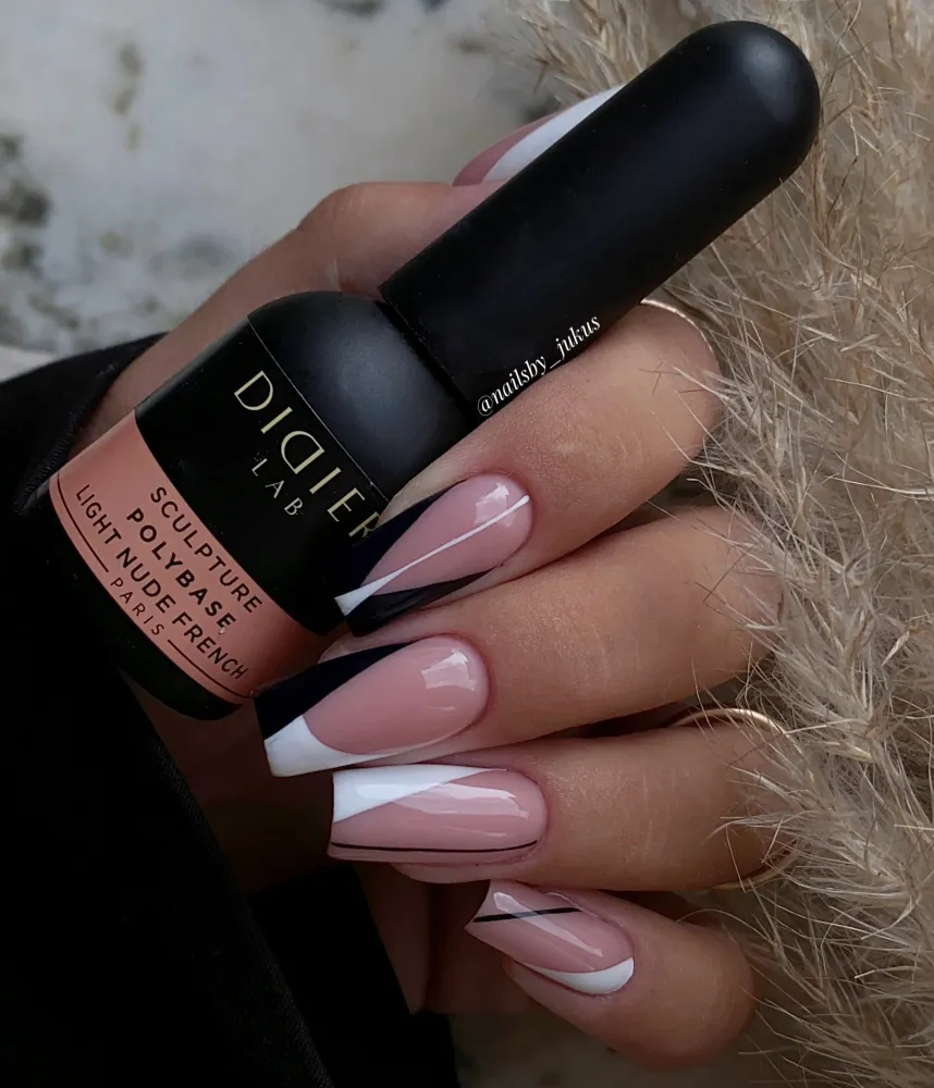 Skulptūrinė polybazė Light nude french, Didier Lab