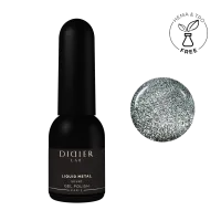 "Didier lab" metalo efekto gelis "Liquid Metal", sidabrinis