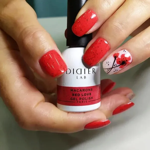 Gelinis lakas Macarons Red Love, Didier Lab