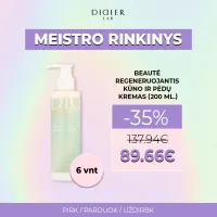 Meistro rinkinys "Didier Lab" Beauté Regeneruojantis rankų ir pėdų kremas (6 vnt).