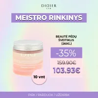 Meistro rinkinys "Didier Lab Beauté" pėdų šveitiklis, 260g. (10 vnt.)