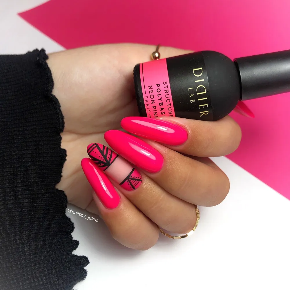 "Didier Lab" skulptūrinė polybazė, Neon pink
