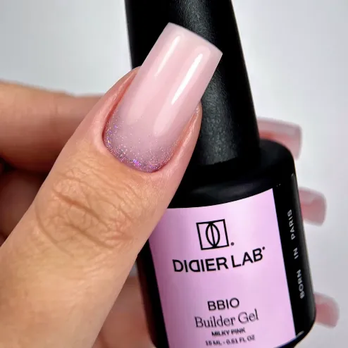 Builder Gel BBIO, Milky Pink, Didier Lab