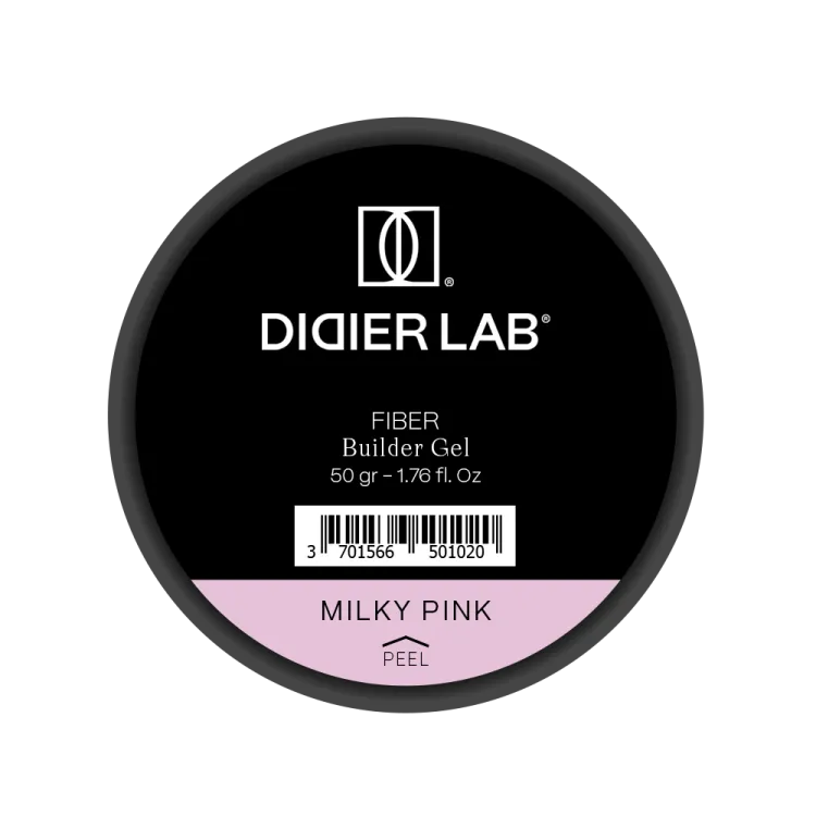Fiber Builder Gel Didier Lab, Milky Pink, 50g
