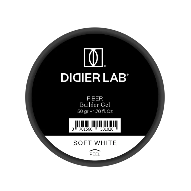 Fiber Builder Gel Didier Lab, Soft white, 50g