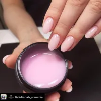 Statybinis gelis Premium Builder Gel, Milky Pink, Didier Lab, 15 g