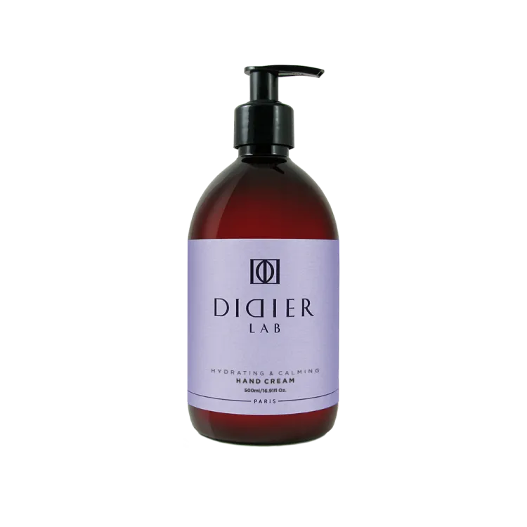 Drėkinantis rankų kremas su raminamuoju poveikiu Didier Lab, 500 ml