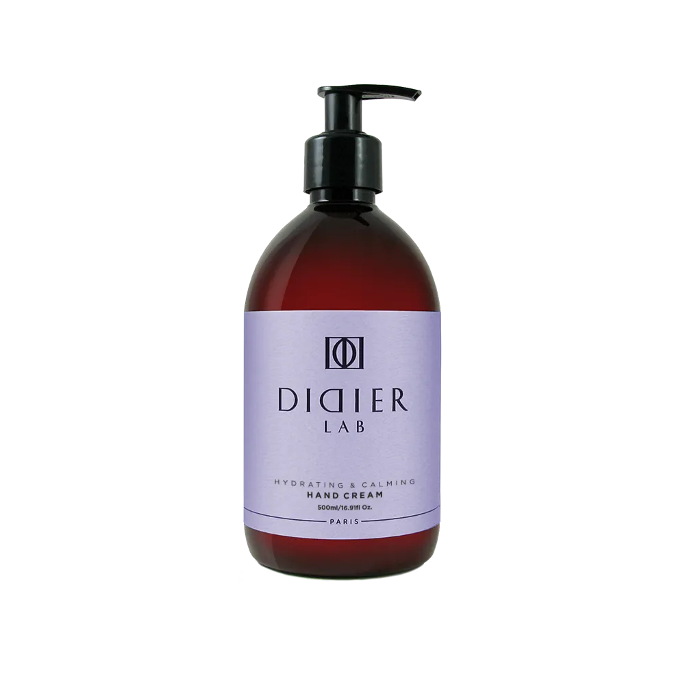 Drėkinantis rankų kremas su raminamuoju poveikiu Didier Lab, 500 ml