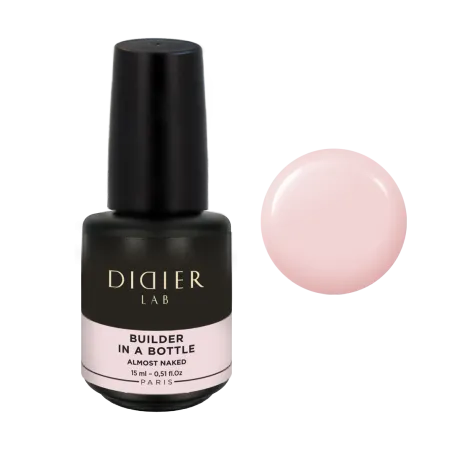 "Didier Lab" Builder Gel in a bottle, Almost Naked, 15ml