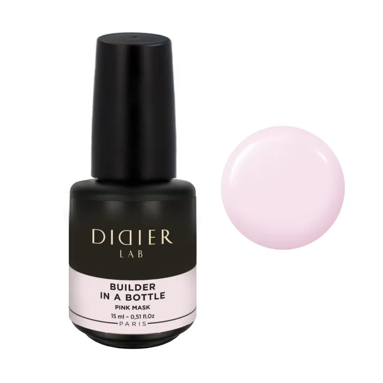 "Didier Lab" Builder Gel in a bottle, Pink Mask, 15ml