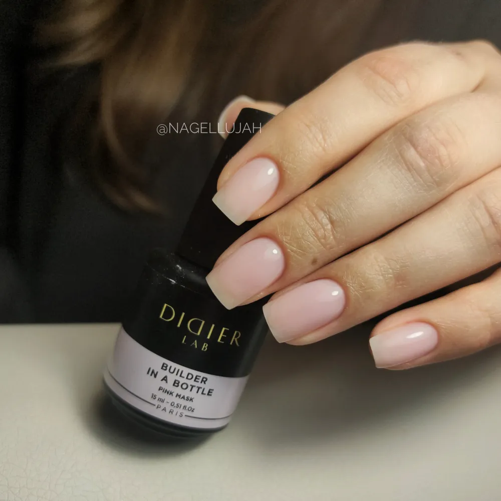 "Didier Lab" Builder Gel in a bottle, Pink Mask, 15ml