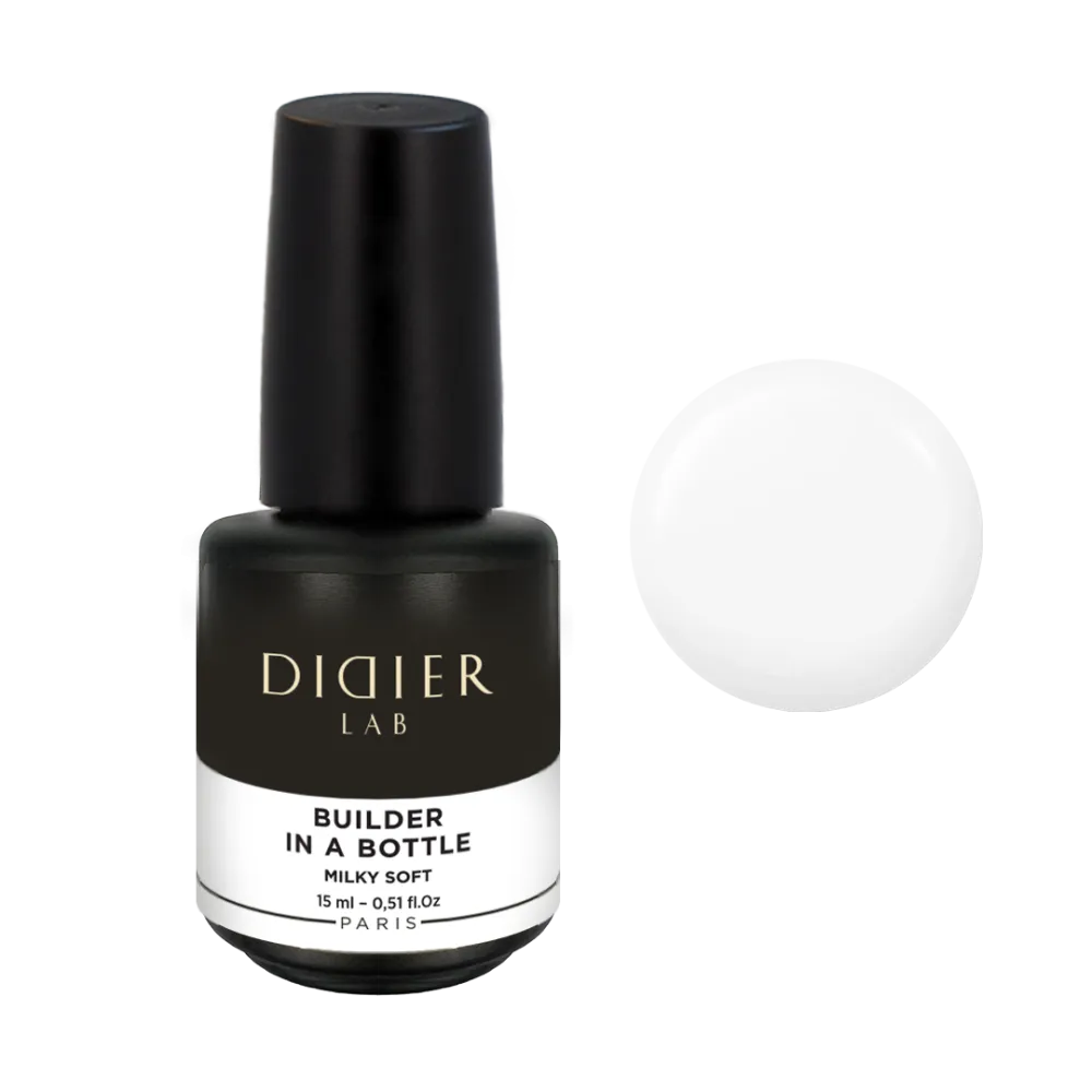 "Didier Lab" Builder Gel in a bottle, Milky Soft, 15ml