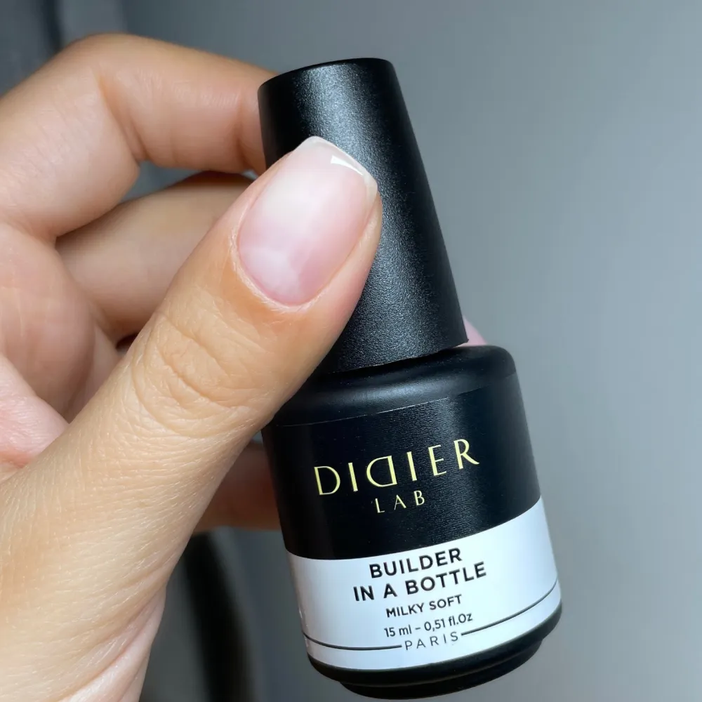"Didier Lab" Builder Gel in a bottle, Milky Soft, 15ml
