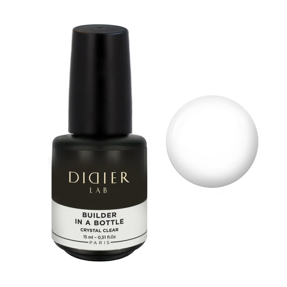 "Didier Lab" Builder Gel in a bottle, Crystal Clear, 15ml