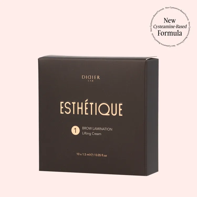 „Didier Lab Esthétique“ Antakių laminavimo kremas nr. 1 „Lifting Cream“, 10vnt. x 1,5 ml.