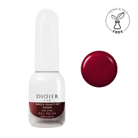 "Didier Lab" veganiškas nagų lakas "Green reactive", red wine, 10ml
