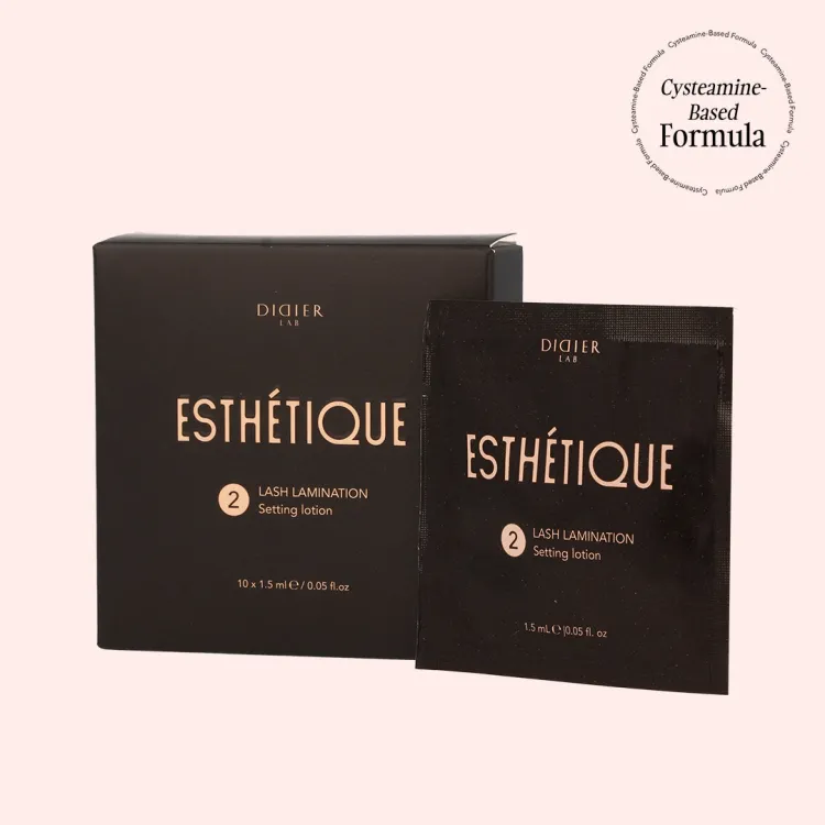 „Didier Lab Esthétique“ blakstienų laminavimo kremas nr. 2 „Setting Lotion“, 10vnt. x 1,5 ml.