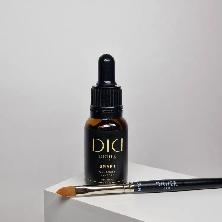 "Didier Lab" teptukų valiklis "Smart gel brush cleaner", 15ml