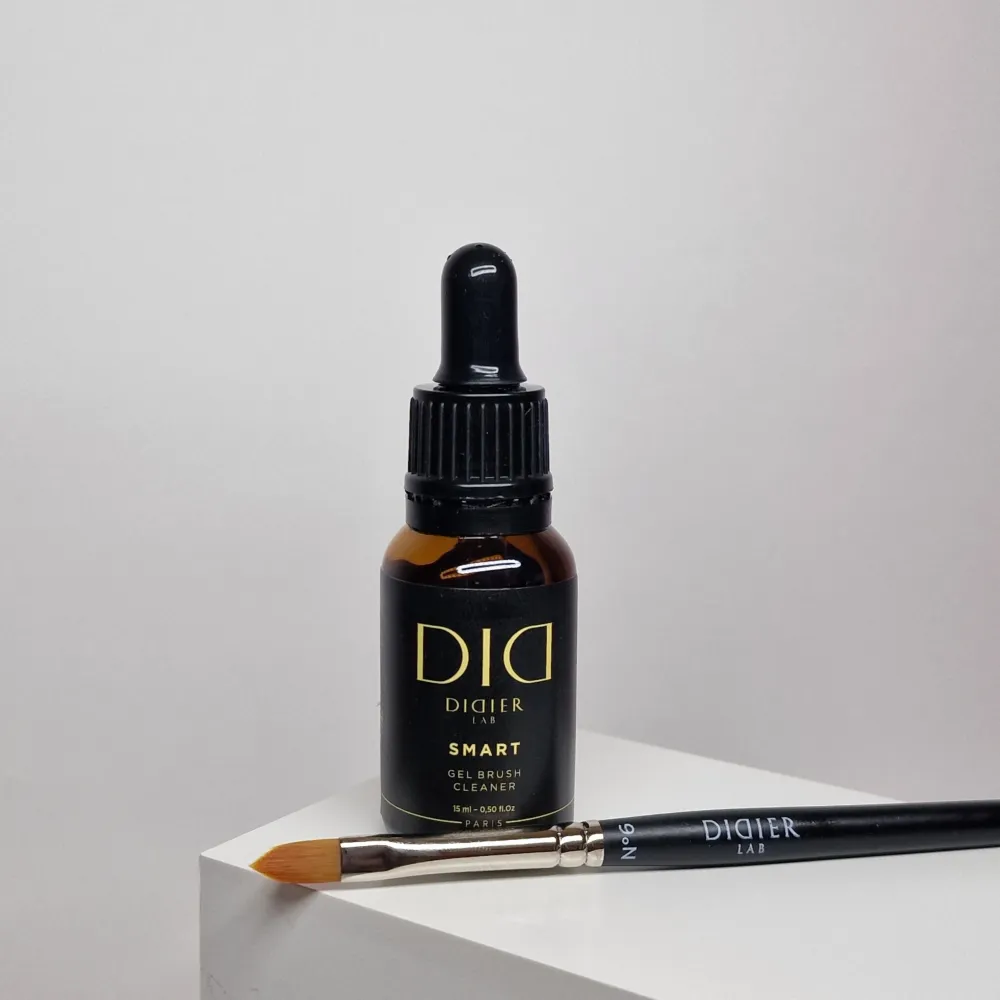 "Didier Lab" teptukų valiklis "Smart gel brush cleaner", 15ml