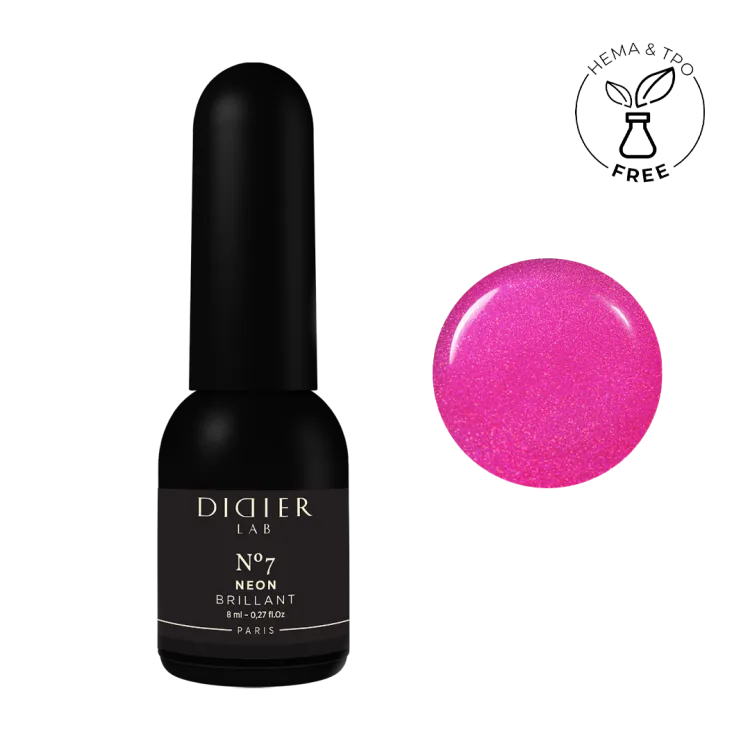 Gelinis lakas Brillant NEON No7, Didier Lab
