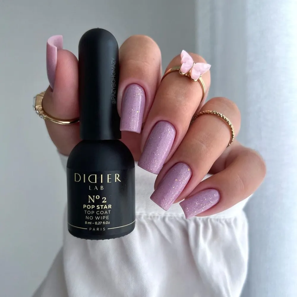 Top coat no wipe, Pop Star No2, Didier Lab