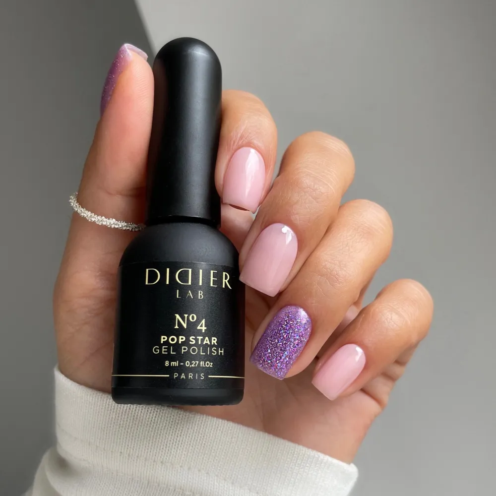 "Didier Lab" gelinis lakas "POP Star", No 4, 8ml