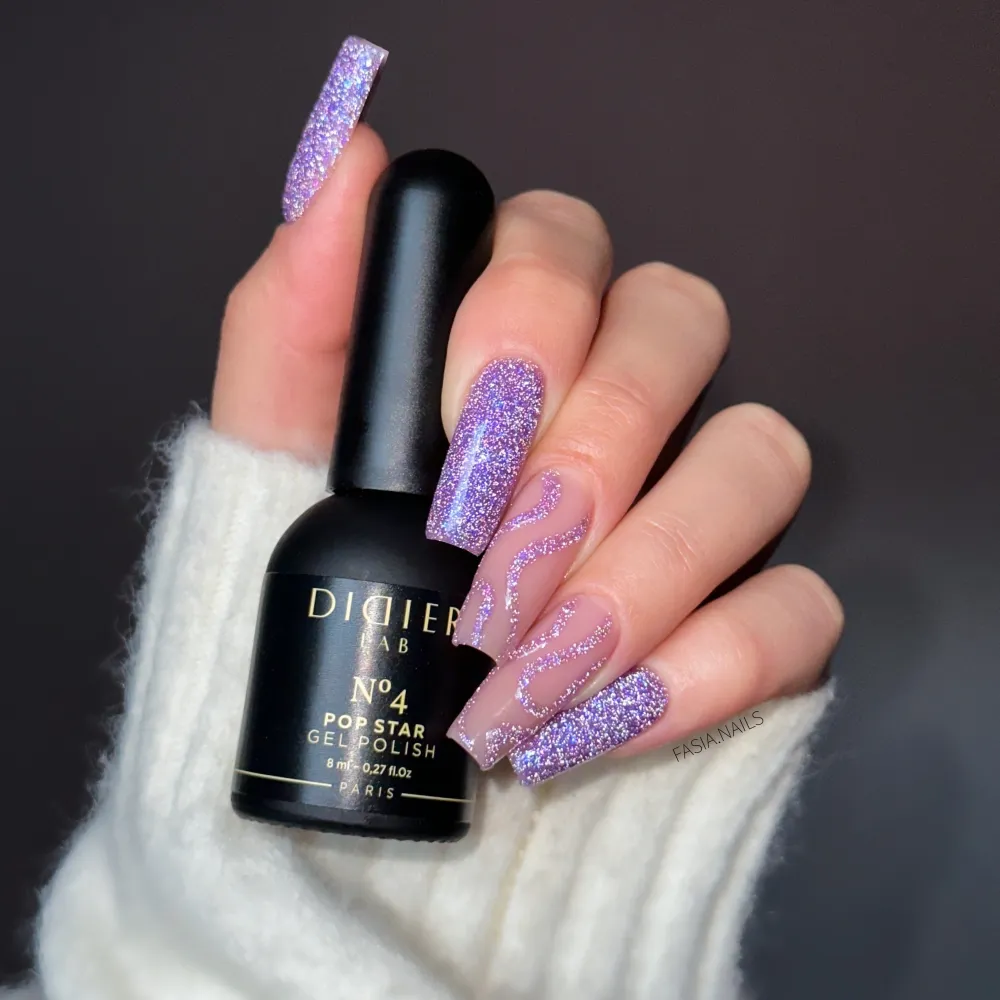 "Didier Lab" gelinis lakas "POP Star", No 4, 8ml