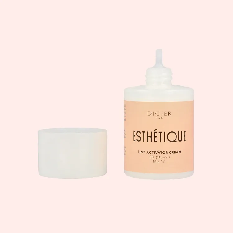 „Didier Lab Esthétique“ Oksidacinis kremas blakstienų ir antakių dažams 3%, 100ml