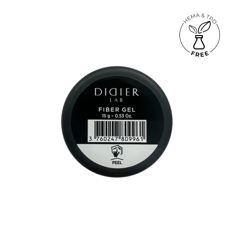 "Didier Lab" stiklo pluošto fiber gelis, 15 g.
