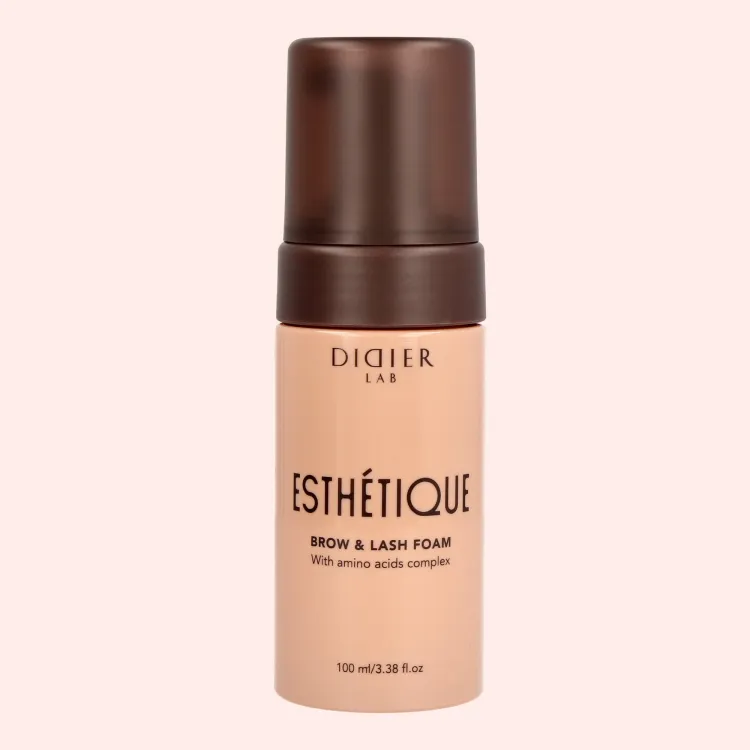 "Didier Lab Esthétique" Antakių ir Blakstienų valymo putos, 100ml, 1 vnt.