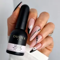 Top Coat No Wipe Milky Pink, Didier Lab