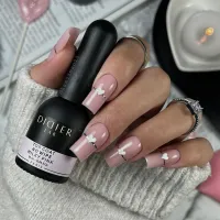 Top Coat No Wipe Milky Pink, Didier Lab